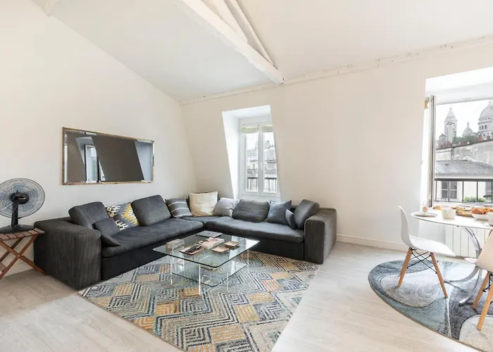 Apartmán Vue Magnifique Sur Le Sacre Coeur. *